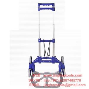 China Six Wheeled Stair Climbing Folding Hand Trolleys on sale