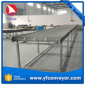 China Stainless Steel Mesh Belt Conveyor on sale