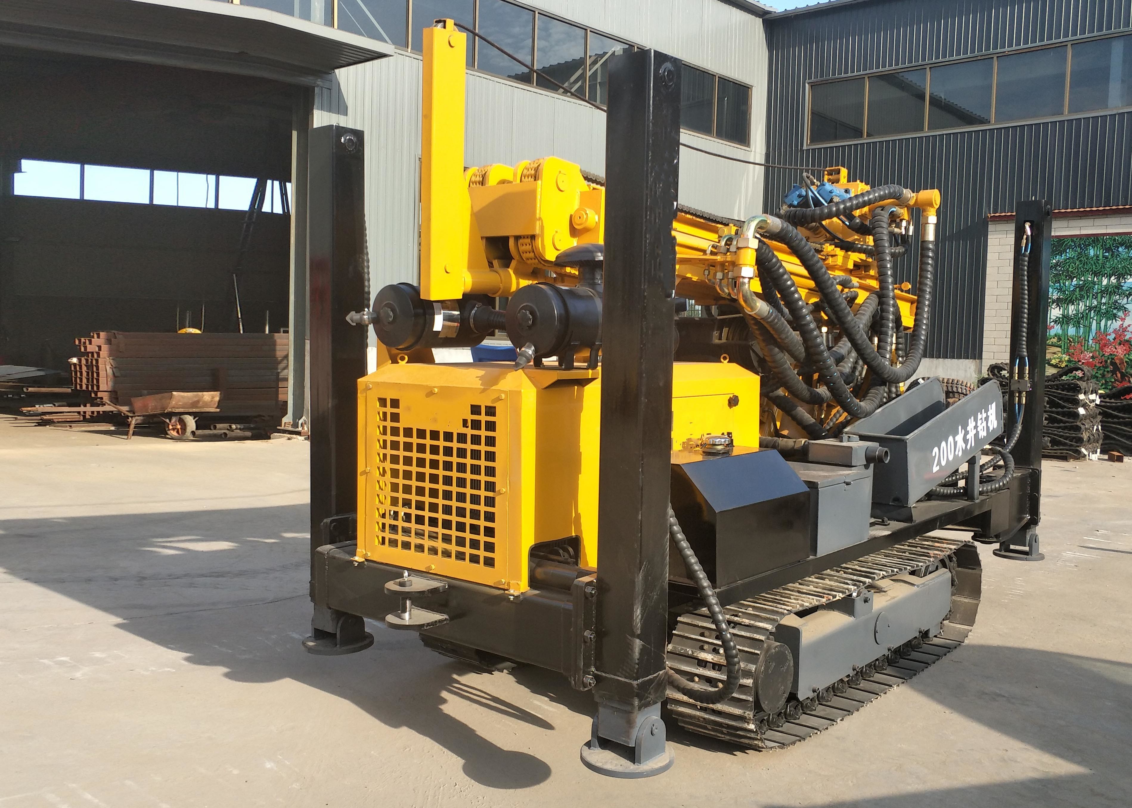 China With Compressor 800 Meter Water Borehole Drilling Rig Machine on sale