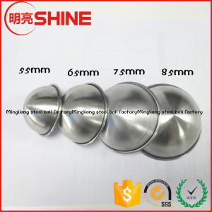 China factory direct supply 304 stainless steel bathroom accessories bath bomb mold 85mm 75mm 45mm 65mm on sale