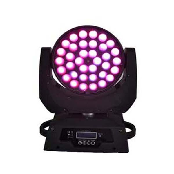 Best dj lights 36pcs 10w quad led moving head wash light with zoom wholesale