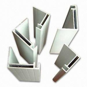 China Custome 60 × 35mm Solar Panel Aluminium Frame Electrophoresis Aluminum Extrusion Profiles on sale