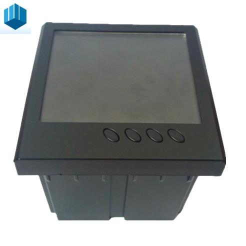 Cheap PA66 Plastic Injection Moulding Products Black Meter Instrument Housing for sale