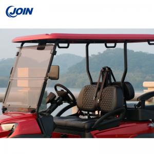 China Tinted Golf Cart Windshield Repair Kit Impact Resistant Flip Folding ODM on sale