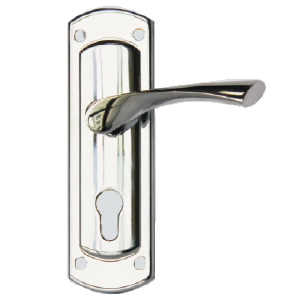 Cheap Zinc Alloy Door Handle Sets / Entry Door Handle Lock Sets With Oem Service for sale