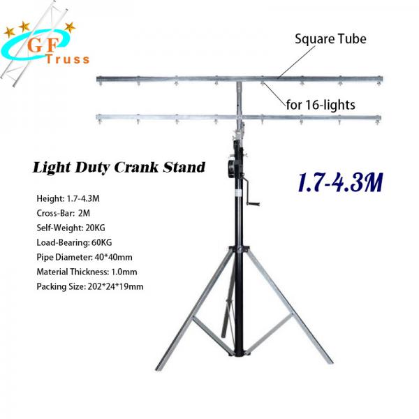 Cheap Line Array Crank Stand Truss Lift Tower For Hanging Lighting for sale
