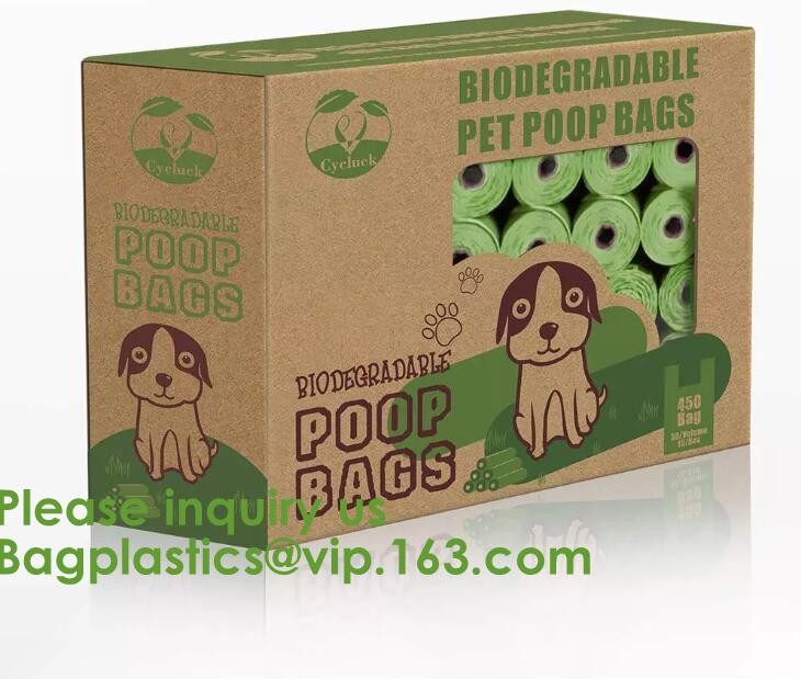 Best Manufacture 100% biodegradable Home compost or OK compost Durable Supermarket food waste garbage bags, bagease, package wholesale