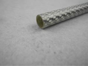 China Corrosion resistance Fiberglass Poles Glass Fiber Pipe heat / sound insulation on sale