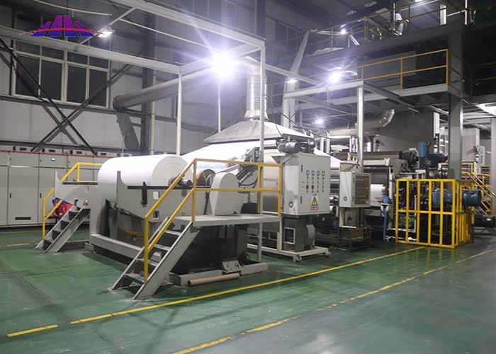 Cheap 90gsm SSS PP Non Woven Fabric Production Line For Disposable Garments for sale
