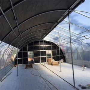 China LED Lighting System Light Dep Greenhouse With Aluminum Alloy Frame on sale