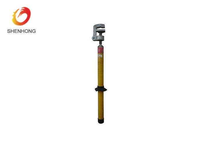 China Short Circuit Portable Grounding Rod / Earthing Rod With Flat Clipper Jaws on sale