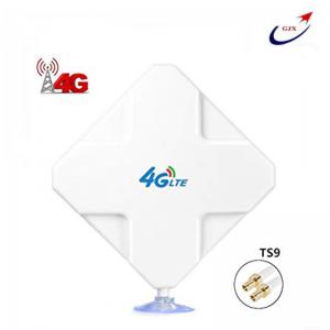 China For 4G LTE Modem Booster Signal Amplifier  Panel Antenna 4G 35dBi TS9 White ABS Antenna on sale