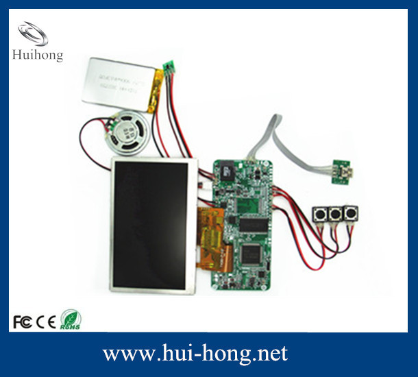 China factory price video greeting card module /video media player hd /video player on sale