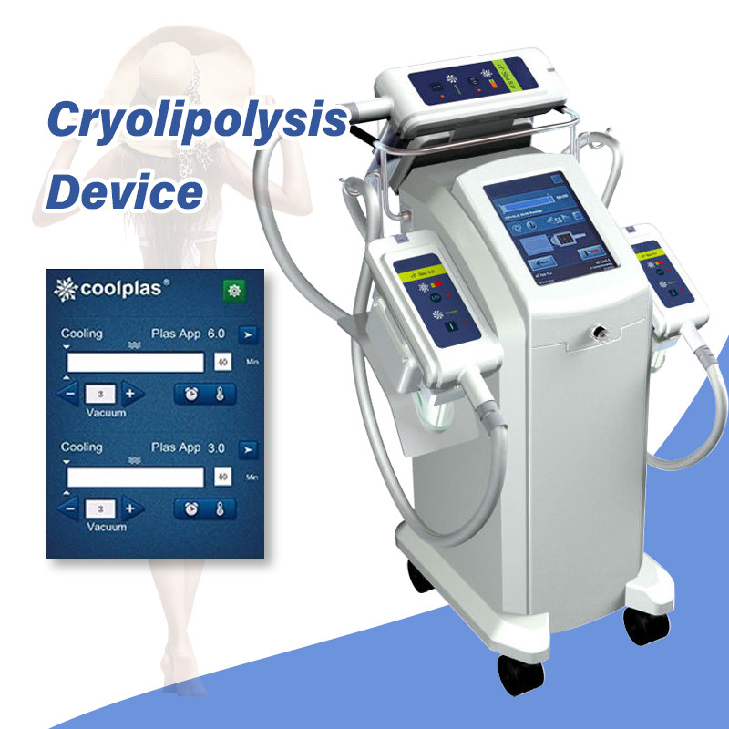 China No knives Cryo Fat Freeze Machine Built in water Coolsculpting Cryolipolysis Machine on sale