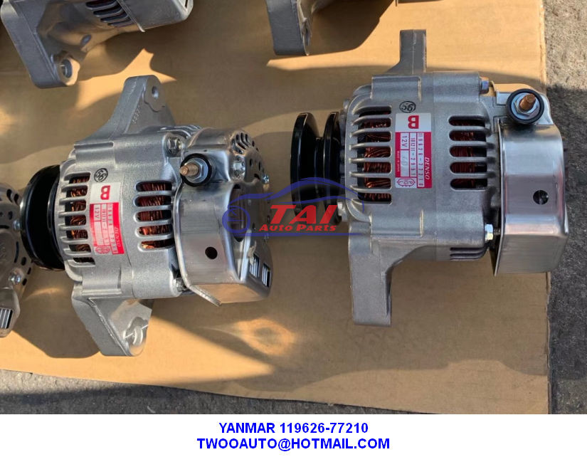 Best Original Alternator Auto Engine Parts Yanmar R55-9 R60-7 O119626-77210 101211-2951 wholesale
