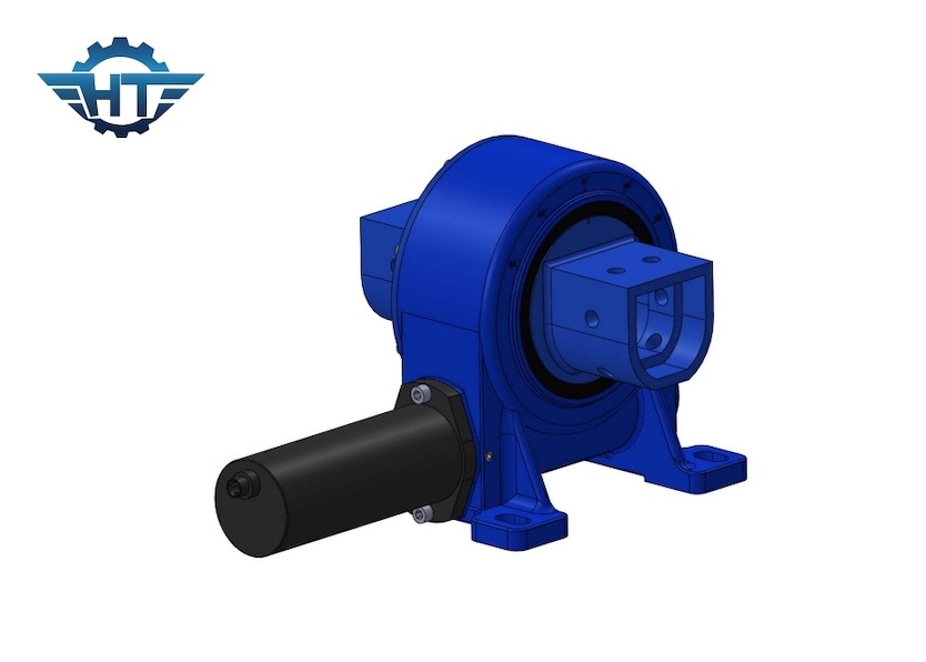 China IP66 Worm Gear Enclosed Slewing Drive For Solar Tracker Single Axis on sale