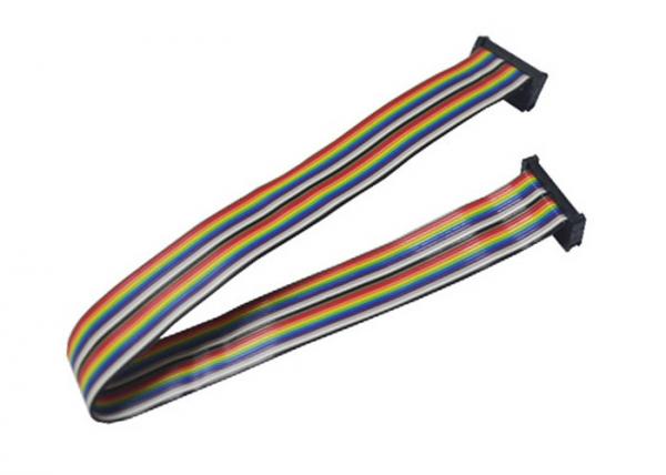 Cheap Electronic Colour IDC Flat Cable Assembly 2.0mm Pitch 20 Pin IDC Socket for sale