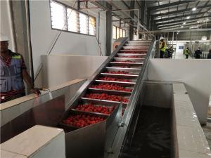 Best 2000T/D Tomato Concentrated Vegetable Processing Line SS304 wholesale