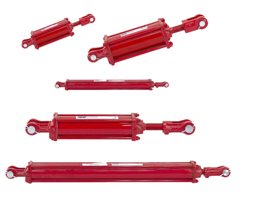 China CK45 Two Way Chrome Plated Tractor Loader Hydraulic Cylinder  Heat Treatment Surface on sale