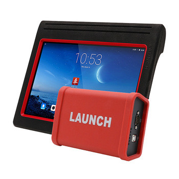 Launch X431 V+ Heavy Duty Truck Diagnostic Tool HD Scanner Based On Android Computer&Adatpers Box For 24V Car Scan Tool