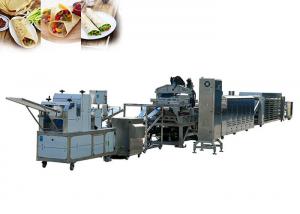 China Max350mm 2000pcs/H Pita Bread Production Line Stainless Steel Automatic on sale