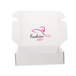 China Custom Logo Matt Lamination White Craft Paper Folding Packaging Box on sale