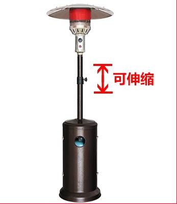 Cheap Mushroom Type Outdoor Patio Space Heaters , Natural Gas Deck Heaters Lightweight for sale