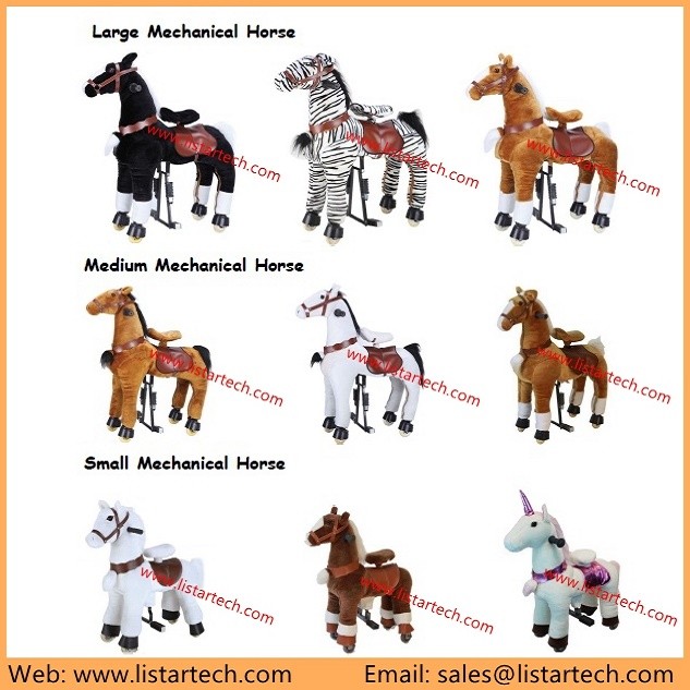 China Cuddly Stuffed Horse Kids Toys, Toys Mechanical Riding Horse, Antique Toy Horse for Child on sale