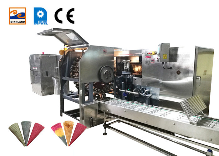 China 5200/Hours Industrial Ice Cream Cone Production Line Sugar Cone Machinery Factory Direct Sales on sale