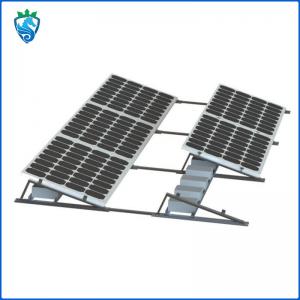 China 20x20 40x80 T Slot Aluminium Profile Pv Panel Frame Rail Photovoltaic Bracket on sale
