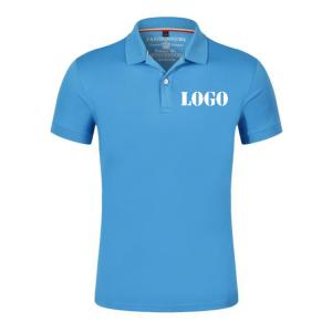 Best 200 gsm Short Sleeve Tee Shirt , Polyester Casual Style Golf Polo T Shirts wholesale