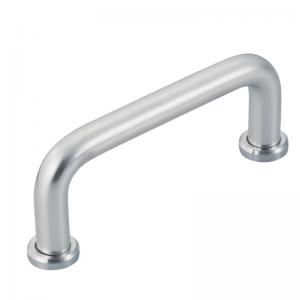 Best Gray Chrome Plating Industrial Pull Handle SUS304 With Seat Surface wholesale