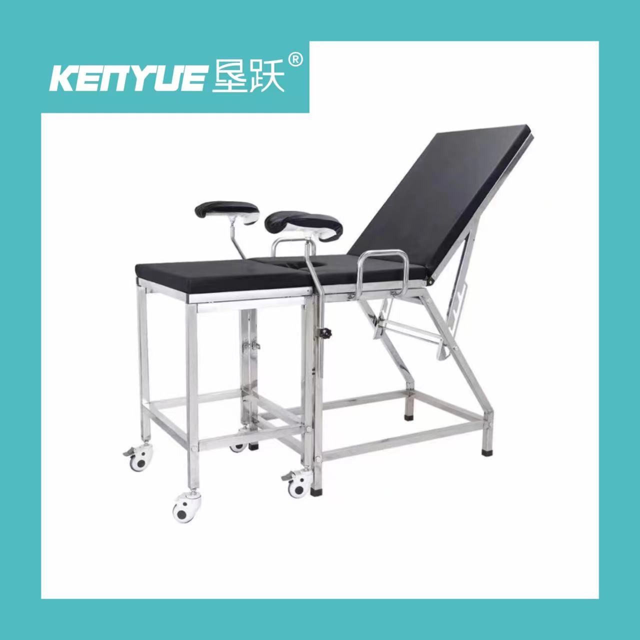Best Stainless Steel 304 Hospital Delivery Bed Simple Gynecological Examination Bed wholesale
