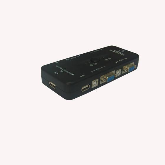 4 Port USB Manual KVM Switch