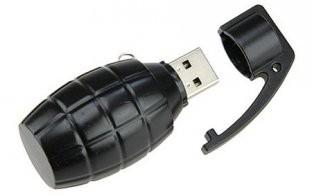 Cheap Linux 2.4 Above Cool Bomb 128GB Customized USB Flash Drive With Reading At 10Mbps  for sale