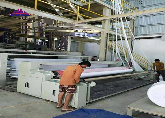 China Single Beam PP Spunbond Non Woven Fabric Making Machine High Speed on sale