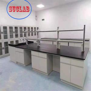 China Wholesale Cheap Price Cold Rolled Steel Structure Floor Mounted  Laboratory Workstation Supplier Hong kong on sale