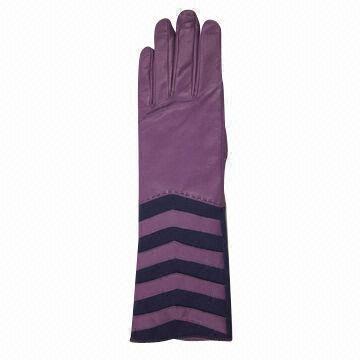 Fashionable Dress Gloves, Made of Lamb Goat Leather, Suitable for Women
