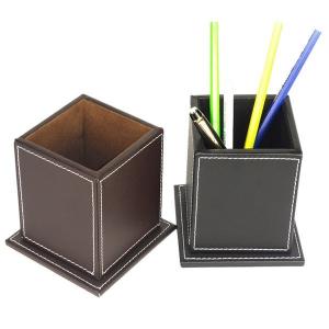China hot selling Modern office PU leather pen holder on sale