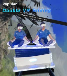 China Amazing Experience VR Sliding Simulator Space Exploring Games Fiberglass Frame on sale
