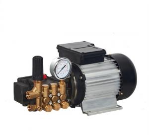 China High pressure mist fog machine brass plunger pump motor unit 100bar 1L/min on sale
