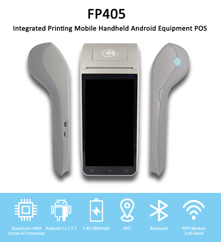 Best HFSecurity FP405 New Generation Android Biometric POS Device With Fingerprint Reader Divicece wholesale
