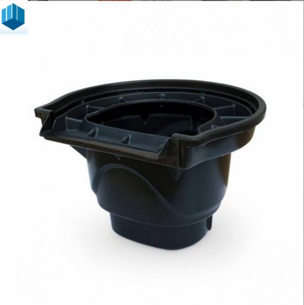 Cheap Injection Moulding Black Container Parts , PC Material Shell Products for sale