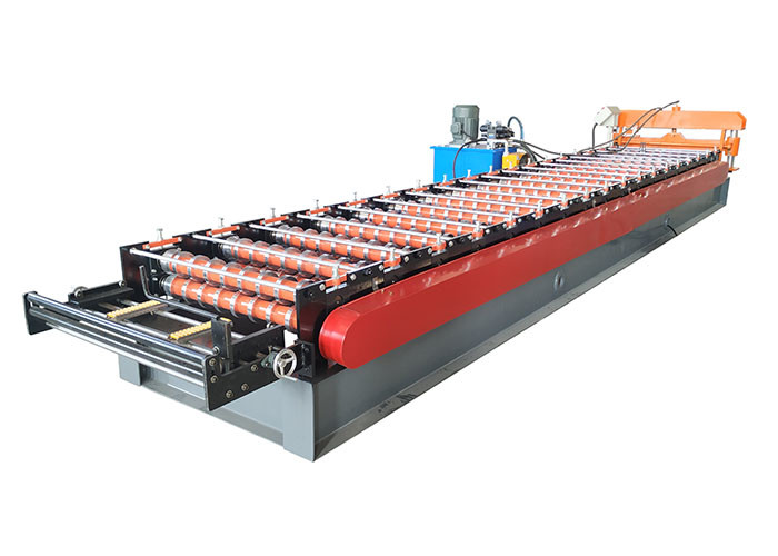 Best Galvanized Color Steel Roll Forming Machine High Precision 6 - 10m/Min wholesale