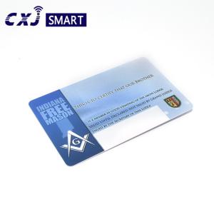 China Printing Rewritable RFID NFC Card EM4450 Chip 125KHZ Frequency ISO 7815 on sale