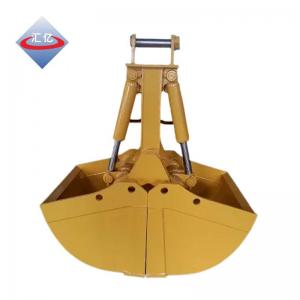 Best Q355 16MN Excavator Clamshell Bucket Hydraulic Clam Bucket 5.0CBM wholesale