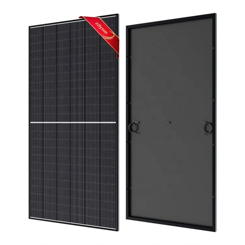 China Electric Renewable Energy Solar Panel Half Cell Monocrystalline Bifacial Panel on sale
