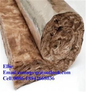 China Earthwool/glass mineral wool insulation roll on sale