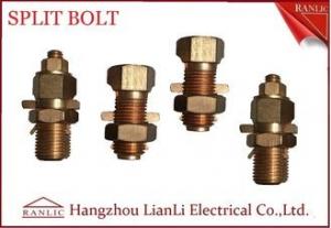 Best Yellow High Strength Split Bolt Connectors Bond Wires Brass Electrical Wiring Accessories wholesale
