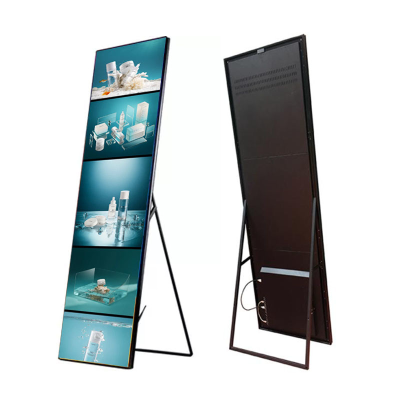 Best P2.5mm Led Poster Video Display 1/32 Scan 1920x576mm App Control wholesale